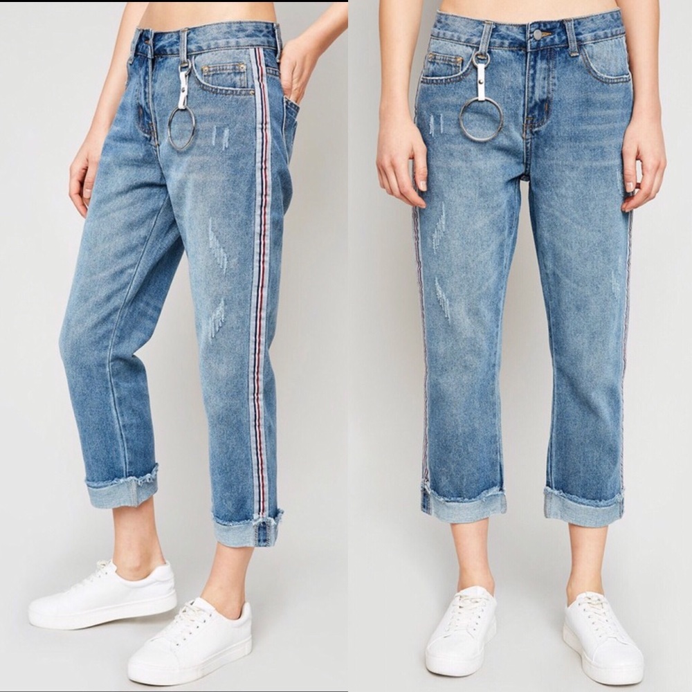 KYLE distressed cuff jeans - Picture 4 of 5